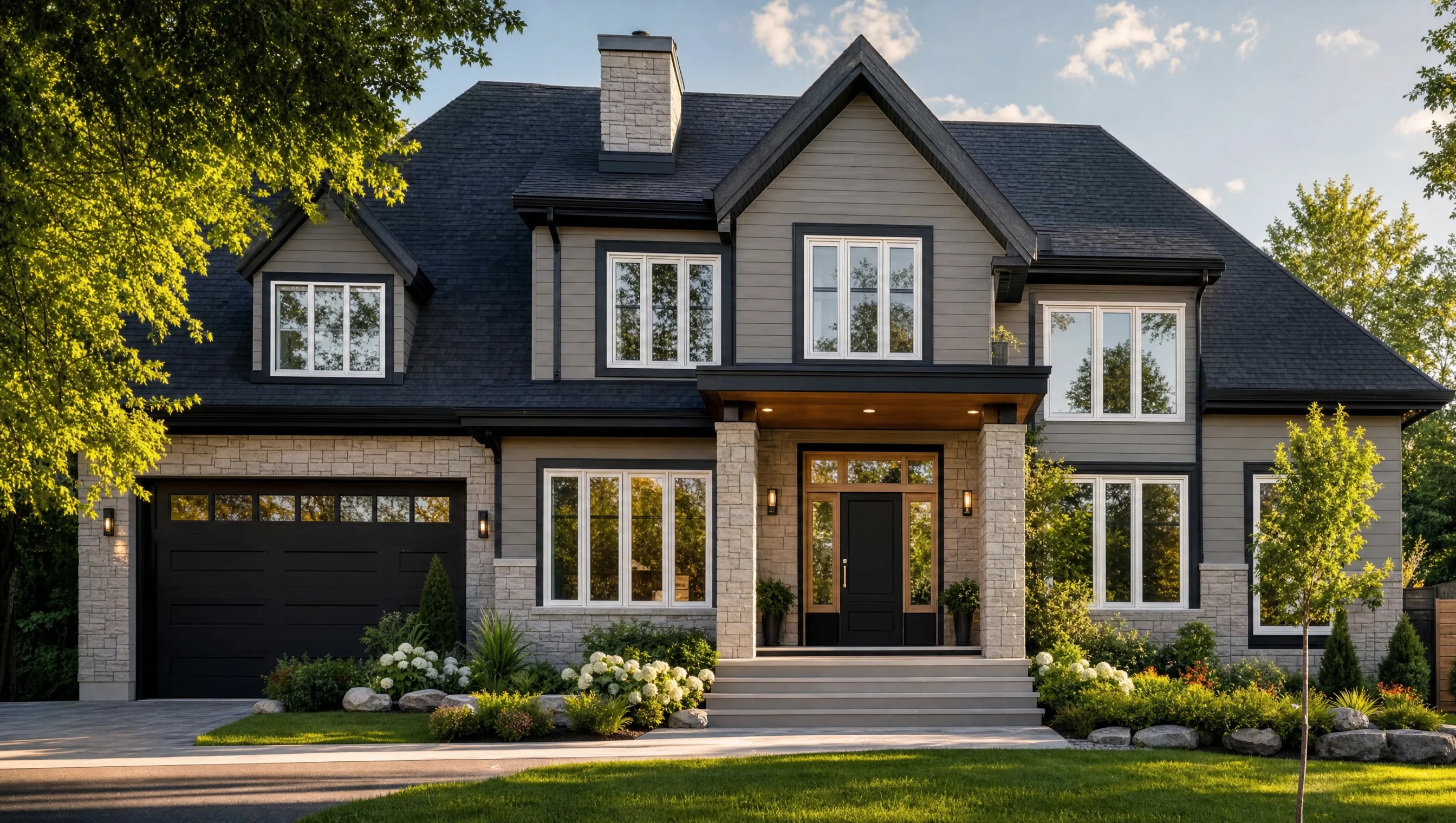 Gros plan d'un mécanisme de serrure multipoint sur une porte patio blanche moderne